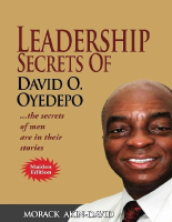 David Oyedepo - Leadership Secrets.pdf